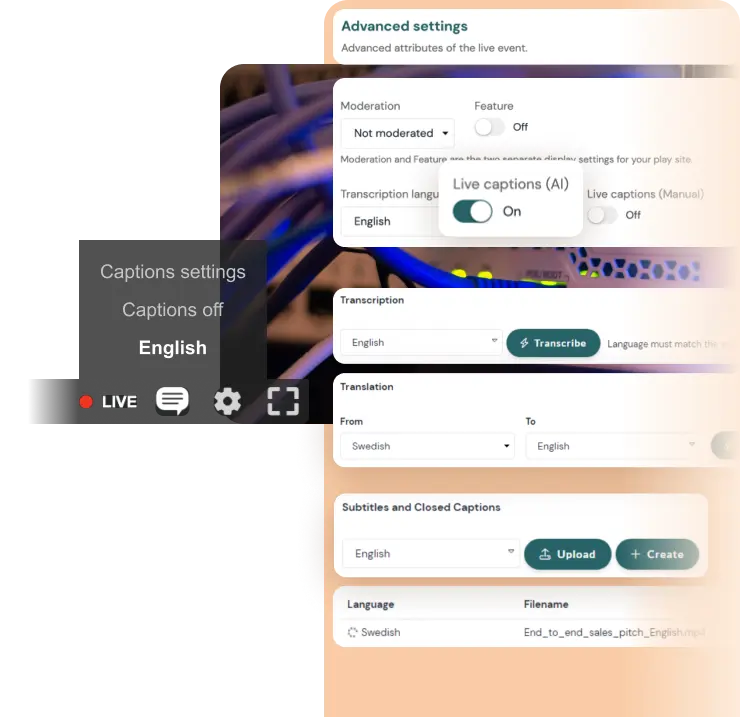 Quickchannel accessibility