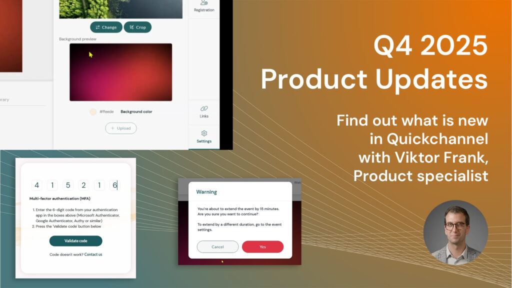 Quickchannel q4 2025 updates